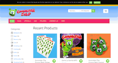 Desktop Screenshot of gummybearshop.com